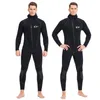 Hunting Jackets 5mm Wetsuit Long Sleeve Hooded Neoprene Submersible Suit For Men Keep Warm Snorkeling Diving Fishing Waders Spearfishing