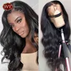 SVT LACE FRONT BODY WAVE HUMMA HÅR PERIGS FÖR SVARTA KVINNOR Våt och vågig brasiliansk 4x4 Stängningsperuk 180% Glueless 220609