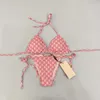 Bikini de dos piezas sexy de verano Traje de baño para mujer con letras Traje de baño de moda Estilo múltiple S-XL