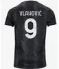 S-4xl Vlahovic Chiesa 22 23 maglia di calcio 2022 2023 Pogba di Maria Shirt calcistica da uomo Fan Fan Fan Player Versione