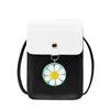Women's mobile phone zero wallet Korean flower shoulder bag fashion simple diagonal bag small bag 000 005