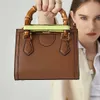 Designer Diana Bamboo Bag Soparble Strap Tote Gold Hardware Logo One Shoulder Crossbody Bag221f