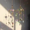 Articoli di novità Sun catcher illuminatore lampadario di cristallo arcobaleno appeso campanelli eolici decorazione del giardino di casa Inventario all'ingrosso