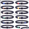 Kunst- en ambachten kunstgeschenken huizentuin 8mm stenen kralen 12 sterrenbeelden paar strengen armband heren armbanden voor vrouwen p dh56m