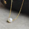 Style Mode Pas Cher Super Doux imitation Perle Boule Gouttelettes Pendentifs colliers Bijoux Accessoires Pour Femmes