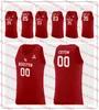 XFLSP College Custom UH Houston Cougars Stitched Basketball Jersey 5 Ja'vier Francis 25 Josh Carlton 1 Jamal Shead 52 Kiyron Powell 0 Marcus Sasser