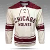 Thr Chicago Wolves Hockey Jersey Joey Keane Andrew Poturalski Stefan Noesen C.J. Смит Эрик Уильямс Джек Друри Фитцджеральд Джош Лейво Рис