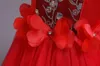 Платье Princess Flower Girl Dress Summer Tutu Свадебная вечеринка по случаю дня рождения детские платья для девочек детский костюм подросток для выпускного вечера FS7802 0725