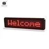 Professional design 7X40 red and green LED message board display screen indoor advertising mobile information shockproof and wear-resistant