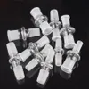 Glass Hookah Water Pipes Adaptor wholesale drop down adapter with male to female adaptor 10mm 14mm 18mm