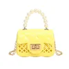 Borse e borsette in PVC per bambini Mini borse a tracolla color caramella per ragazze Portamonete trasparente Donna e borsa