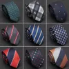 Mens Tie Formal Fashion Jacquard Ties For Men Business Wedding Classic Gravata Dress Bowtie Accessories Man Slim Necktie