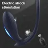 Электрический амортизатор простата массажер для задницы задницы Anus Стимулятор задержки эякуляции кольцо анальное вибратор фаллоимитатор для мужчин для мужчин