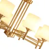 Hanger lampen moderne led kroonluchters voor woonkamer dineren lustres para quarto alle koperen vintage kroonluchter lichtstenderaar