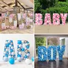 Decorazione per feste 73 cm Numero Alfabeto Cornice a mosaico Stand Scatola per palloncini Baby Shower Gigante per bambini adulti Decorazione di compleanno Lettera252m