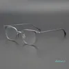 Reines Titan Brille Männer Acetat Hohe Qualität Platz Myopie Optische Brillen Rahmen Rezept Auge tragen 271o