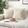 Pillow Case Soft Plush Cushion Cover 50x50cm 60x60cm Luxury Nordic Throw Pillow Covers Decorative Faux Fur Case Shell for Sofa Couch 220714