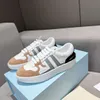 New Curb Scarpe casual Sneakers da passerella di moda firmate da donna di lusso Mocassini bassi in pelle con cuciture colorate Sneaker traspirante in argilla