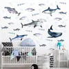 decoración de pared de tiburón