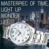 Winner Mechanical Watch Men Automatic Wrist Watches Top Brand Luxury Master Piece Date Calendar Classic Steel Strap