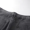 Enkelväg Mens Wide Leg Jeans Baggy Oversized Denim Pants Hip Hop Japanska Streetwear Koreanska Byxor för 220328