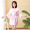 Kobiet Sleepwear Silk Kimono szatę szlafrok damskie szaty