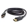 1.8m 6ft DisplayPort DP till DP Cables Display Port Converter Video Audio Adapter för Laptop HDTV Project