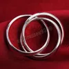 925 srebrny srebrny pierścionek z trzema kręgami dla kobiet modny ślub zaręczynowy impreza