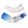 Cycling Sunscreen Anti-UV Arm Sleeves Ice Silk Fabric Basketball Outdoor Volleyball Sleeves Sport Fitness Arm Warmers