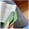 Fashion Classic Phone Case Green Soft Shell iPhone Case voor iPhone 13 12 Promax 11 Patroon Hoge kwaliteit