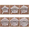 Universal Silicone Suge Lid 6pcs Easy Vacuum Seal Stretch Sealer Bowl Can Pan Pot Caps Cover Kitchen Cookware Accessories Sxjun6