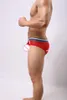 Underpants 브랜드 패션 메쉬 투명한 남자 섹시한 벌지 파우치 브리프 속옷/게이 아이스 실크 슬립 깎아