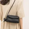 Bolsas noturnas de moda feminina de moda feminina ombro único zíper de couro genuíno Bolsa subterrânea casual fêmea de alta qualidade