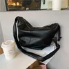 Abendtaschen Qualität Frauen Knödel Große Kapazität Weiche Pu Weibliche Messenger Tasche Handtaschen Soild Farbe Reise Schulter BolsaEvening