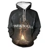 Erkek Hoodies Erkekler Sweatshirts Bahar Oyunu Dark Souls 3D Baskı Kazak Erkekler Kadın Çocuklar Sokak Giyim Erkek Kız Moda Serin Uzun