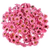 100pcs 4,5 cm Mini Silk Sunflower Artificial Flowers Head na weselne przyjęcie domowe dekoracja