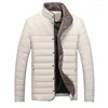 Men's Down & Parkas Wear Cotton Jacket Fashion Leisure Simple Large Phin22