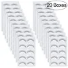5101520boxen Training Lashes Beginners Valse wimpers Oefen Mink Lashes Strip individuele wimpers wimperverlengingstools 220524