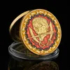 2021 Kafatası Korsan Gemi Treasure Coin Craft Lion of the Deniz Vahşi Hatıra Mücadelesi Toekn Coin