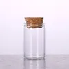 أنبوب اختبار صغير 10 ملليلتر مع كورك سدادة زجاج زجاجات التوابل الحاويات 24 * 40 ملليمتر diy كرافت زجاجة زجاجية مستقيمة شفافة