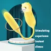 Sucker Sexy juguetes vibrador 10 frecuencia USB Cargo G Spot Masturbación del clítoris Control de huevos vibrantes para mujeres Artículos de belleza