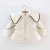 2022 Nouveau hiver chaud coton doublé vestes pour filles manteau mode coréenne bébé parka vêtements d'extérieur pour enfants nouveau-né bébé fille vêtements J220718