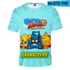 Men's T-Shirts Summer Boys Cartoon Super Zings Tee Men/women T Shirt Toddler Teenage Short-Sleeved Anime Superzings Clothing