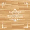 JOYRESIDE Nomi personalizzati Sposo Sposa Decalcomanie Carta da parati Disegni Dance Party Wedding Floor Wall Sticker A1736 220613