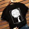 T-shirts masculins T-shirt Tokyo Revengers T-shirt Manjiro Sano imprimé à manches courtes t-shirts Harajukumen's
