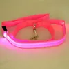 120cm LED Nylon Glow Dog Leashes Pets Puppy Training Straps Dog Lead Rope Leash Car Safety Seat Belt Pet Supply5572370