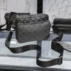 Мода 3 ШТ. КОМПЛЕКТЫ Сумки Мужчины Женщины Сумка Клатч Посланник Crossbody Cross Body Дата Код Плечо Luxurys Дизайнерские Сумки Сумочка Кошелек С Оригинальным Мешком Для Пыли JN8899