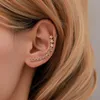 Clip-on Screw Back Star Ear Cuffs Boucles d'oreilles pour les femmes Warp Clip On Non Piercing Birthday Gift HypoallergenicClip-on