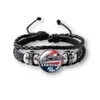 Biden 2024 Presidential Election Bracelet Fashion DIY Braided Adjustable Boys Girls USA Joe Biden Bracelets Trump Letters Printed Wristband Accessories BES121