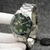 U1 41MM Conquest Mens Watches Automatic Mechanical Movement Stainless Steel Bracelet Concas Ceramic Bezel With HYDROCONQUEST Hardlex Glass Markings Green Dial DE